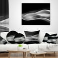 thumbnail image 4 of Designart Glittering Silver Pattern - Abstract Throw Pillow - 18x18, 4 of 5