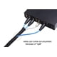 thumbnail image 3 of Alex Tech Protector De Cable De 10 Pies - 12 Pulgadas Telar De Alambre Funda Para Cable Funda Dividida Para Cable Usb Cable De Alimentación Cable De Audio Y Video - Protege Al Gato De Los Cables Para, 3 of 5