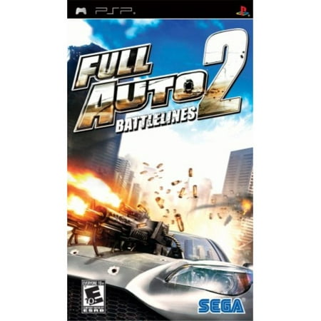 Full Auto 2: Battlelines - Sony PSP (Best Two Player Racing Games)