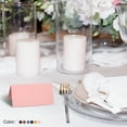 thumbnail image 5 of Uxcell Table Name Place Cards,25 Pack Favor Decor Foldable Blank Card, Blue, 5 of 5