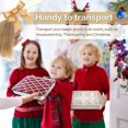 thumbnail image 3 of HLONK Baking Pan with Lid Set of 6  Stainless Steel Rectangular Bakeware Set for Cake Brownie Lasagna Casserole  Include 3 Pans & 3 Lids, 3 of 7
