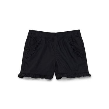 Wonder Nation Baby Girl Ruffle Pocket Shorts, Sizes 0-24 Months