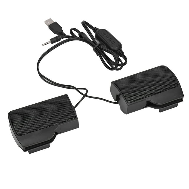 Mini Computer Speakers,Laptop Speakers USB Powered Monitor Speakers Speakerswith Screen Clip Revolutionary Design