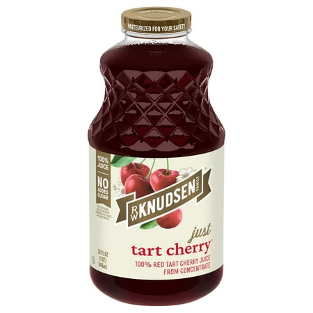 R.W. Knudsen Family Organic Just Tart Cherry Juice, 32-Fluid Ounce (Packaging May Vary)