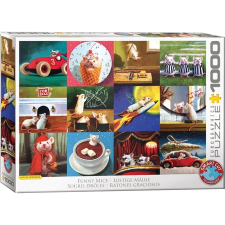 Funny Mice 1000 Piece Puzzle