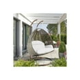 thumbnail image 6 of 2 Person Hanging Egg Chair - Outdoor Porch Swing Seat - Comfortable Indoor/Outdoor Lounge Chair, 6 of 6