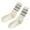 Light Gray, variant on Unisex Striped Crew Socks Matching Couple Socks Soft Comfortable Mid Calf Socks Casual Cotton Socks for Men Women Everyday Activities