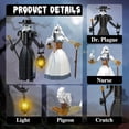 thumbnail image 7 of 2in1 Plagueed Doctor Building Blocks Set, Collectible Decoration Building Block Toy, Halloween Gifts for Friends and Fans(500Pcs), 7 of 7