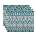 thumbnail image 2 of Holiday Essence FairIsle Geometric Print Placemat, 2 of 2