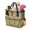 Sunflower and Bee Green Pattern, variant on Sunflower and Bee Green Pattern Garden Tool Bag, Garden Supply Caddy with Multi Pockets & Large Capacity, Waterproof Gifts for Gardeners Women Men