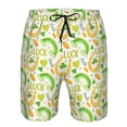 thumbnail image 4 of Naloa St Patrick's Day1 Men's Beach Shorts, Surfing shorts, Swim trunks, Quick Dry Swim Trunks for Surfing Beach Fun - Small, 4 of 9