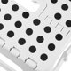 thumbnail image 5 of Taburete plegable Casafield de 33 cm con asa (juego de 2) - Blanco, reposapiés plegable para adultos, 5 of 7