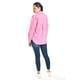 thumbnail image 3 of Blusa oversize diseño deslavado Roman Fashion/Juvenil, 11427 (Rosa) rosa G, 3 of 7