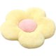 thumbnail image 1 of Bonita almohada de flores, cojín de flores de peluche, cojín de suelo, cojín de ocio, cojín de coche, almohada decorativa para habitación (50 cm, amarillo/rosa), 1 of 3