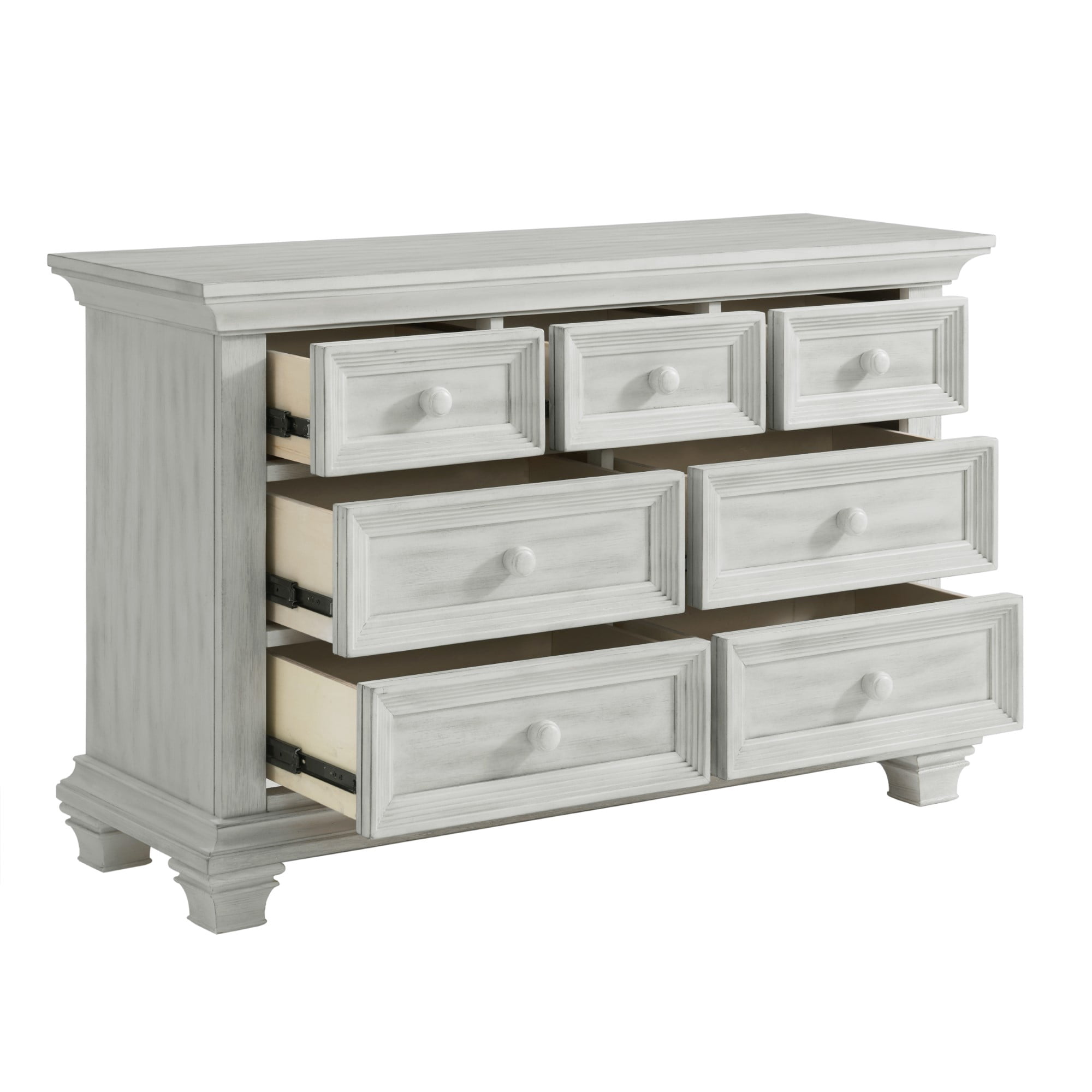 Oxford Baby Weston 7 Drawer Dresser Vintage White