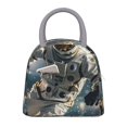 thumbnail image 1 of Disketp Astronaut Soccer Field Bolsa Térmica para Almuerzo, Lonchera con Abertura Amplia y Gran Capacidad, Organizador Reutilizable para Mujeres, Hombres y Adultos, 1 of 6