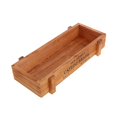 thumbnail image 4 of 2 Pieces Succulent Planter Box Decorative Rustic Wooden Rectangular Plant Container Garden Planter Vintage Flower Pot for Indoor Outdoor Plants Vegetables Herbs Flowers, 4 of 5