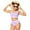 A01-Light Purple, variant on Sopiago Girls Swimsuits Bikini Set 2 Piece Bathing Suits for Girls Color Contrast Trim Swimwear Blue,12-13 Years