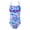 Colorful Fish Scales, variant on YEAHDOR Kids Girls One Piece Swimwear Fish Scales Prints Ruffled Hem Swimming Jumpsuit