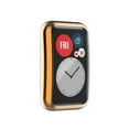 thumbnail image 3 of EDHITNR Ultra-Thin TPU Plating Protective Case Cover for Watch Fit, Shockproof Full-Body Guard with Integrated Screen Protector, Electroplated Shiny Slim Case for Smartwatch Scratch Bump, 3 of 5