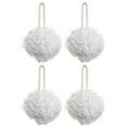 thumbnail image 1 of 4 bolas de ducha, flor de ducha súper suave, bañera anti-extensión, red de burbujas, toalla para la espalda, 1 of 5