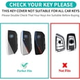 thumbnail image 2 of Key Fob Cover Compatible with BMW 2 3 5 7 Series X1 X5 X6 X7 iX i7 XM 2023-2025 Keychain Case Holder Protector,J-Blue, 2 of 6