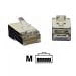 UPC: 0757120275763 | C2G Modular Plug – network connector – clear
