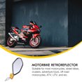 thumbnail image 3 of EeaseCA 1 Pair Motorbike Retroreflector Motorcycle Rearview Mirror Modified 360°Rotated Adjustable Rearview Mirror (Golden), 3 of 7