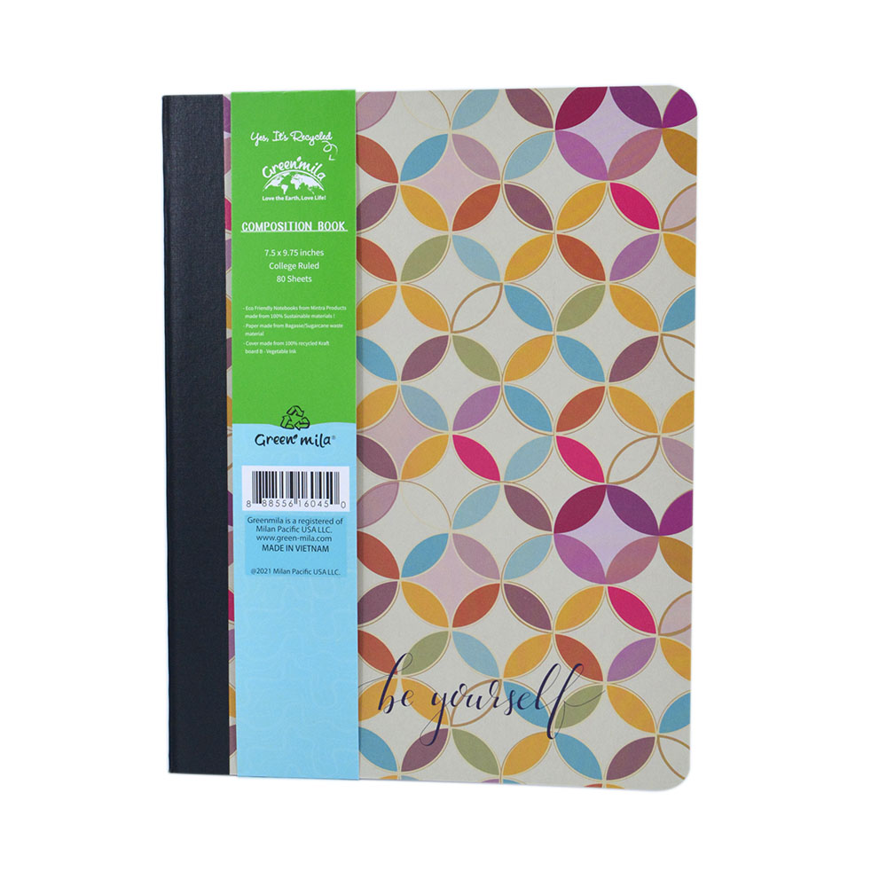 Greenmila- Fashion Composition Book7.5x9.75 inch