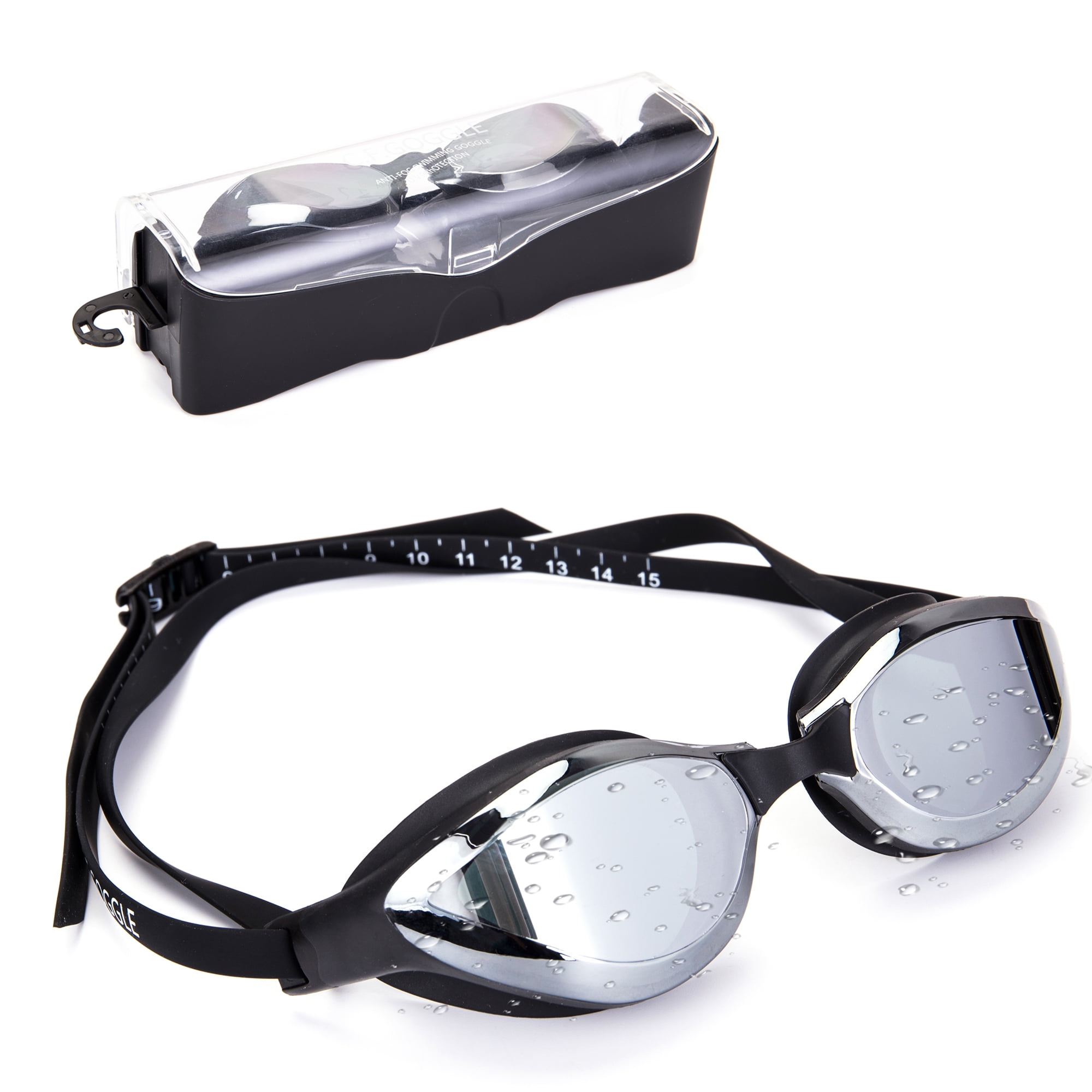 C.F.goggle Swim Goggles Adult Youth Swimming Goggles Swim Glasses with Adjustable Straps, UV