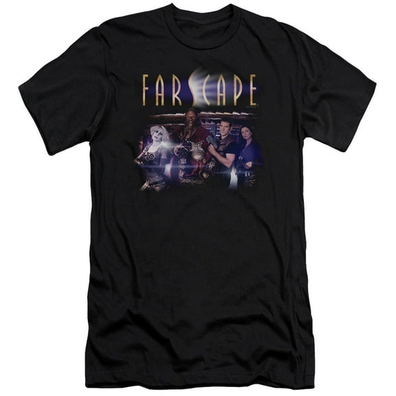 Farscape Flarescape S/S Adult 30/1 T-Shirt Black