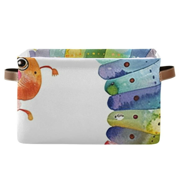 Caterpillars Storage Bins Baskets With Handles Storage Box Clothes Organizer Organization Toys