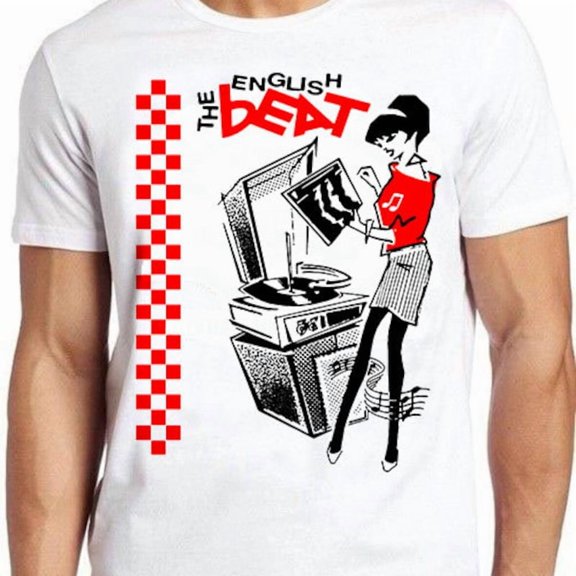 Rude Girl Graphic Tee Shirt 2 Tone Ska Retro Style Cool Cotton Top,for men & women up to 5XL
