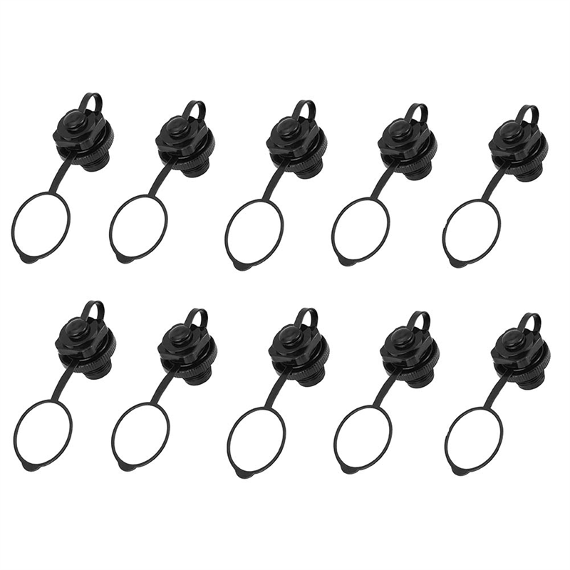 10Pcs Inflatable Boat Air Valve,Inflatable Boat Replacement Caps Boat