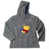 Pooh Polar Fleece Hooded Pullover w/ Front Pouch Pocket