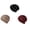 Black Kahki Red, variant on 3 Pcs Crochet Hat for Women Cotton Slouchy Beanie Knitted Handmade Skull Cap for Summer Travel Daily Wear