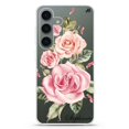 thumbnail image 2 of Pink Watercolor Floral Samsung Galaxy Ultra Clear Case,iPhone 12, 2 of 5