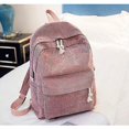 thumbnail image 2 of Mochila de tela suave YUANXCMXG estilo mochila de pana para mujer, 2 of 2