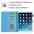 thumbnail image 7 of iPad Mini 6 2021 Case 8.3", iPad Mini 6th Gen Cover 2021, Allytech Cartoon Cute PU Leather Soft Rubber Shockproof Multi-Angle Viewing Kickstand Card/Pen Holder Smart Case, Fire Elephant, 7 of 7