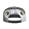 thumbnail image 2 of Kdxio Funny Cat Print Snapback Hat for Men Women,Adjustable Baseball Cap, 2 of 7