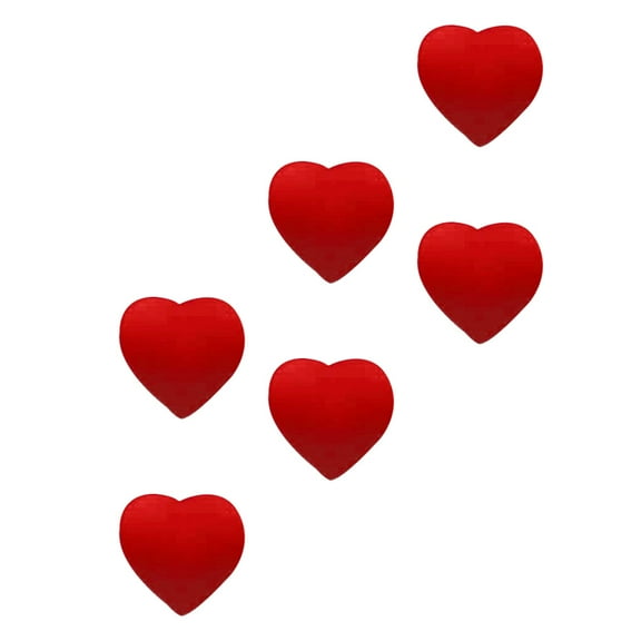 6Pcs Heart Shaped Tennis Racket Shock Absorber for Racket