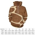 thumbnail image 2 of Giraffe Pattern (1) Men's Women Vintage 3D Hooded Sweatshirt - All-Season Loose Fit Streetwear, 2 of 6
