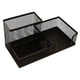 thumbnail image 5 of Metal Mesh Desk Organizer with Pen Holder, Pen Stand, Black Metal Desk Storage, 5 of 5