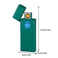 thumbnail image 3 of Latrodar Double-sided Tungsten Lighter Thin Sturdy able Compact Lighter Green 4x2.32 Inch Home Essentials, 3 of 5
