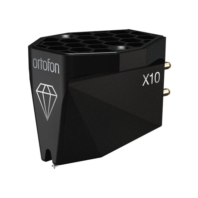 Cartucho de bobina móvil Ortofon MC X10 con lápiz elíptico