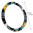 thumbnail image 4 of Spotted Dog 14.5 Inch Printing PVC Leather Auto Accessories Steering Wheel Cover for Car Wheel Covers, 4 of 6