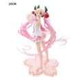 thumbnail image 1 of Muñeca de Anime japonés Hatsune Miku, modelo móvil de PVC, colección de chicas bonitas, muñeca de flor de cerezo rosa, Lyme Sexy20cm8 zhangyuxiang unisex, 1 of 2