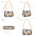thumbnail image 7 of FORMRS Womens Shoulder Bag with Chain Strap Clutch Purse Cute Tote Handbag, Red Japanese Floral Pattern, 7 of 7