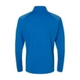 thumbnail image 2 of Adidas - Shoulder Stripe Quarter-Zip Pullover - A520 - Glory Blue - Size: XS, 2 of 2