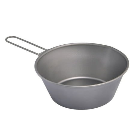 

Facaimo Titanium Sierra Cup Camping Bowls 300ml/450ml Ultra-Light Titanium Cup with Foldable Handle for Out door activities Camping Backpacking Barbecue Picnic